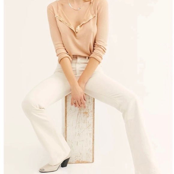 AGOLDE Hi Rise Flare Jeans size 32 NWT - Picture 2 of 13